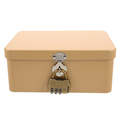 Retro tin storage box - storage, with