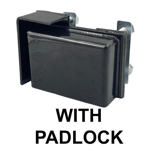 Container lock box right - container, hand