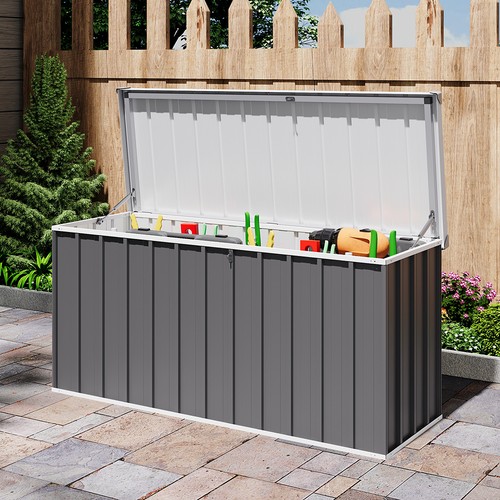 Large metal storage box 580l - large,
