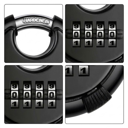 Tamper for proof digit disc - for,