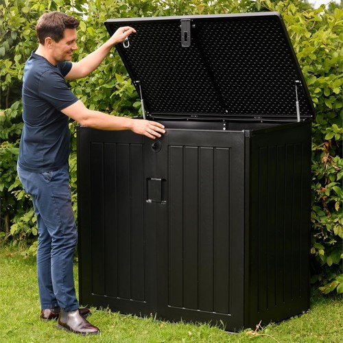 Outdoor storage box with - outdoor,