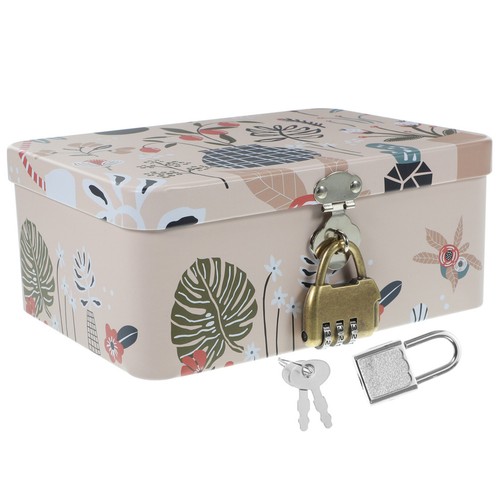 Box with padlock - padlock, file